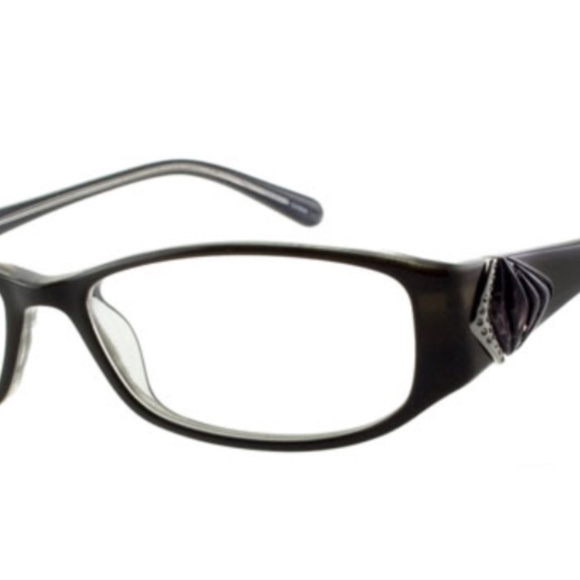 Karen Kane Eyeglasses Amaryliss 54-16-135 Brown Full Rim Square FRAMES ONLY - Picture 1 of 7